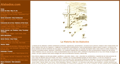 Desktop Screenshot of alabados.com